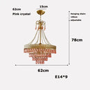 GobekUsa Crystal LED Ceiling Chandelier for Dinning Room