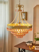 GobekUsa Crystal LED Ceiling Chandelier for Dinning Room
