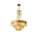 GobekUsa Crystal LED Ceiling Chandelier for Dinning Room