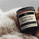 Finally Retired! 9oz Work Candle Malicious Women Co