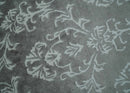 Fine 8x10 Hand Knotted Gray and Ivory Traditional Modern Style Art Art Silk Rug, Living Room Rug by The Rug Decor