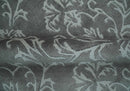 Fine 8x10 Hand Knotted Gray and Ivory Traditional Modern Style Art Art Silk Rug, Living Room Rug by The Rug Decor