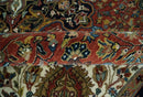 Fine Hand Knotted Brown, Ivory and Black 8x10 and 10x14 Traditional Wool Rug by The Rug Decor