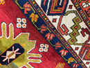 Hand-Knotted Persian Meshgin Wool Rug – 5’ x 11’ – Vintage Tribal Masterpiece