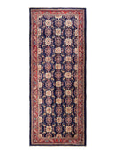 Fine Vintage Weramin Persian Runner / Area Rug 10'2'' x 4'3''