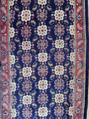 Fine Vintage Weramin Persian Runner / Area Rug 10'2'' x 4'3''