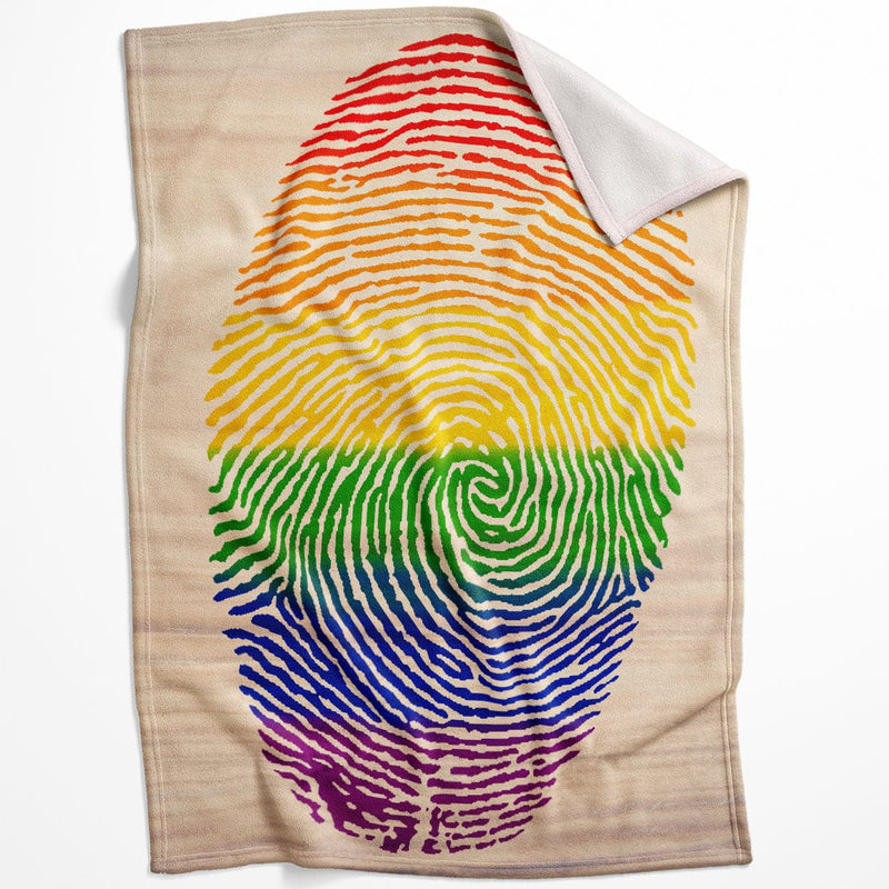 Fingerprint of Love Blanket