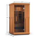 Finnmark FD-1 Full Spectrum 1-Person Home Infrared Sauna With Bluetooth Audio [FD-KN001] (SAK18374)