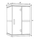 Finnmark FD-2 Full-Spectrum 2-Person Home Infrared Sauna With Built-In LCD Touchscreen Controller [FD-KN002] (SAK94731)