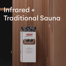 Finnmark FD-4 Trinity 2-Person Home Infrared & Steam Sauna Combo [FD-KN004] (SAK41865) by SAKSBY WHOLESALE
