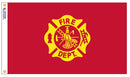 Fire Department Seal Flag – Outdoor | Made in USA by Flagman of America