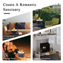 13.5" Tall Portable Tabletop Fireplace