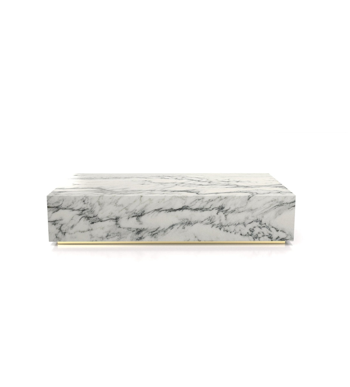 Firenze Rectangular Plinth Coffee Table, photo 14 of 16