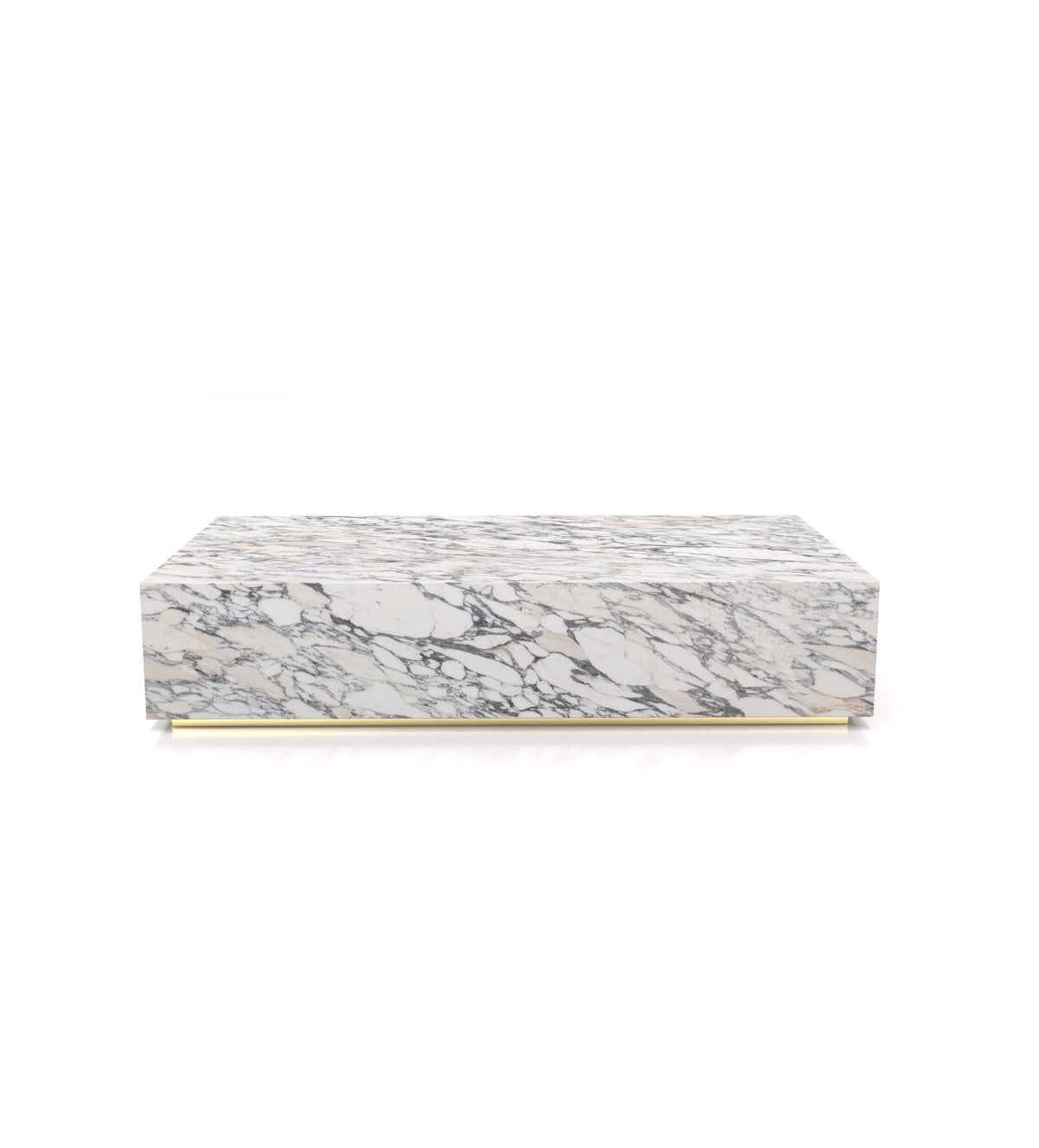 Firenze Rectangular Plinth Coffee Table, photo 4 of 16