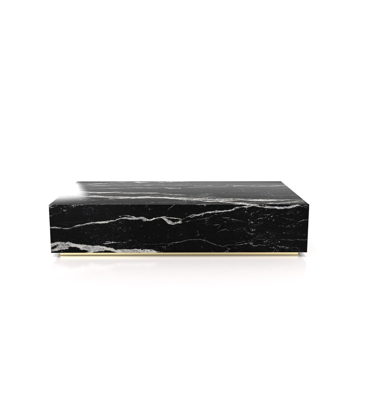 Firenze Rectangular Plinth Coffee Table, photo 9 of 16