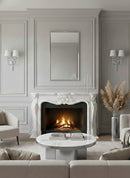 Silver Framed Mirror - Rectangular Wall Mirror
