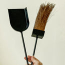 Black Iron Fireplace Tool Set with Shovel Brush Tongs by Decor Steals