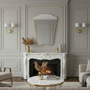 Italian Style Irregular Mirror - Brass Mirror
