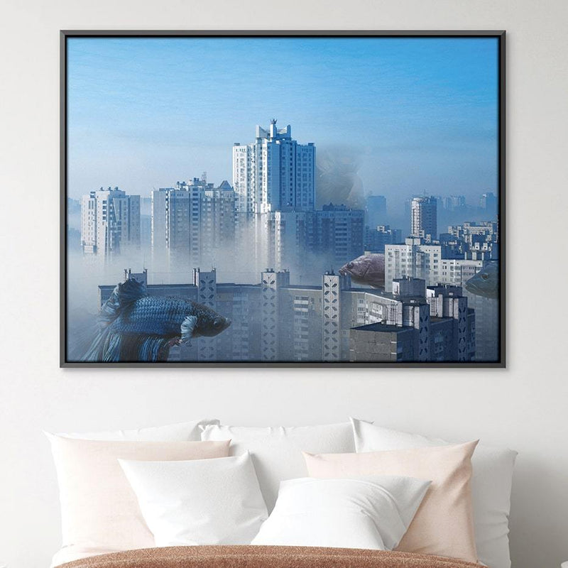 Fish City Canvas