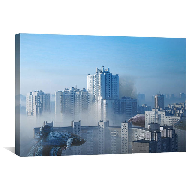 Fish City Canvas