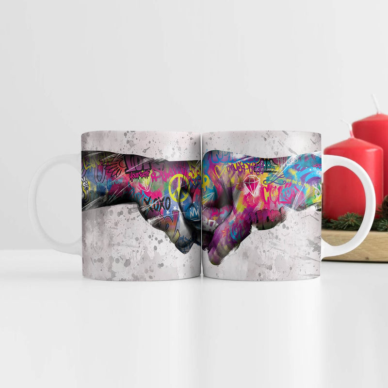 Fist Bump Mug