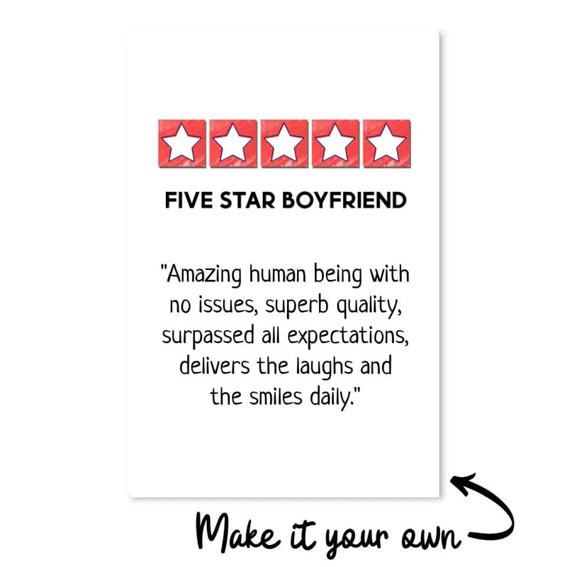 Five Star Love Canvas