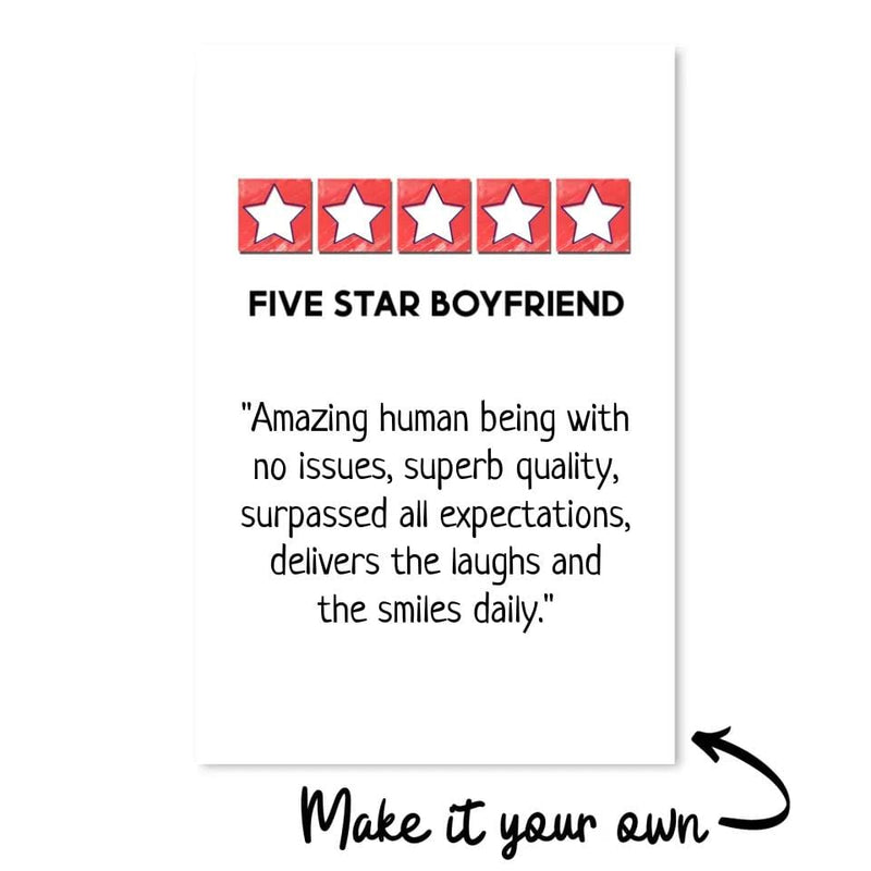 Five Star Love Canvas