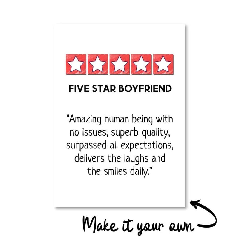 Five Star Love Canvas