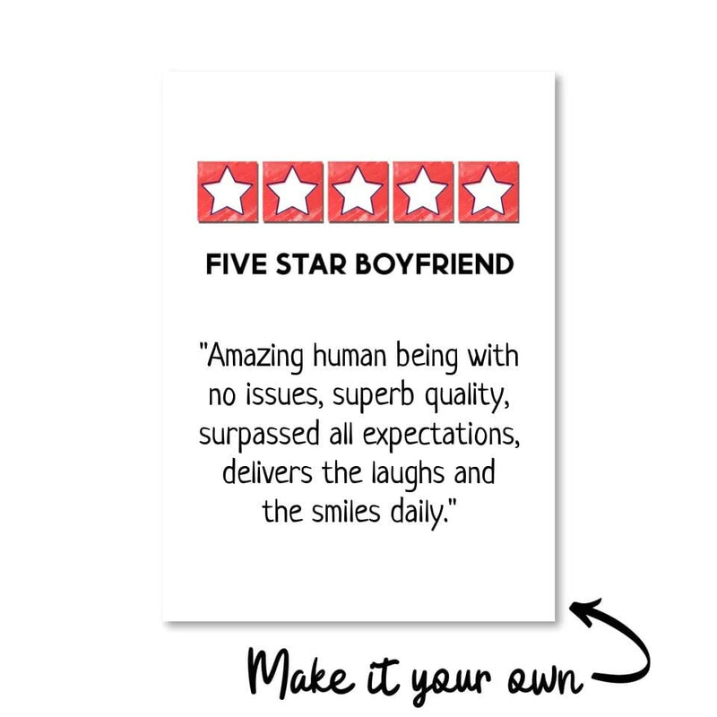 Five Star Love Canvas