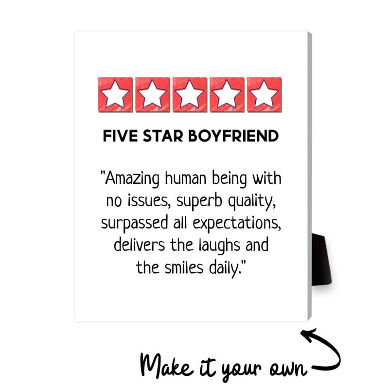 Five Star Love Desktop Canvas