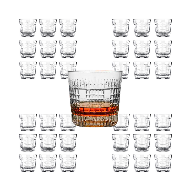 Whiskey Sour Old Fashioned Glasses Tumblers - 12oz - Set of 6