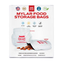 24oz Mylar Bags - 50 Count   5.5 mil per side (≈11 mil total)