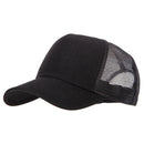 5 Panel Faux Jute High Profile Straw Trucker Cap