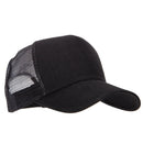 5 Panel Faux Jute High Profile Straw Trucker Cap