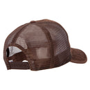 5 Panel Faux Jute High Profile Straw Trucker Cap