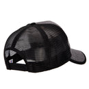 5 Panel Faux Jute High Profile Straw Trucker Cap