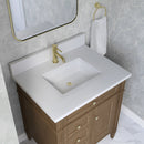 James Martin Brittany 30" Single Bathroom Vanity, Pecan