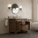 James Martin Brookfield 48" Single Bathroom Vanity, Pecan