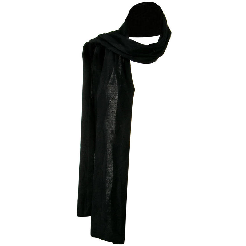 Flat Knit Solid Argyle Muffler