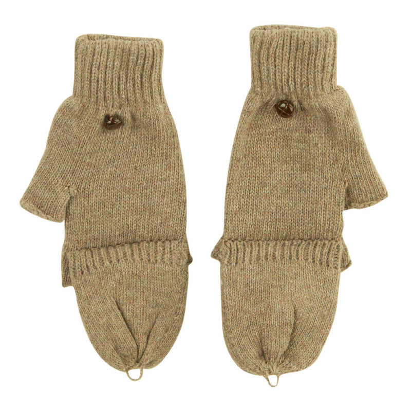Women's Snowflake Flip Top Mitt Glove