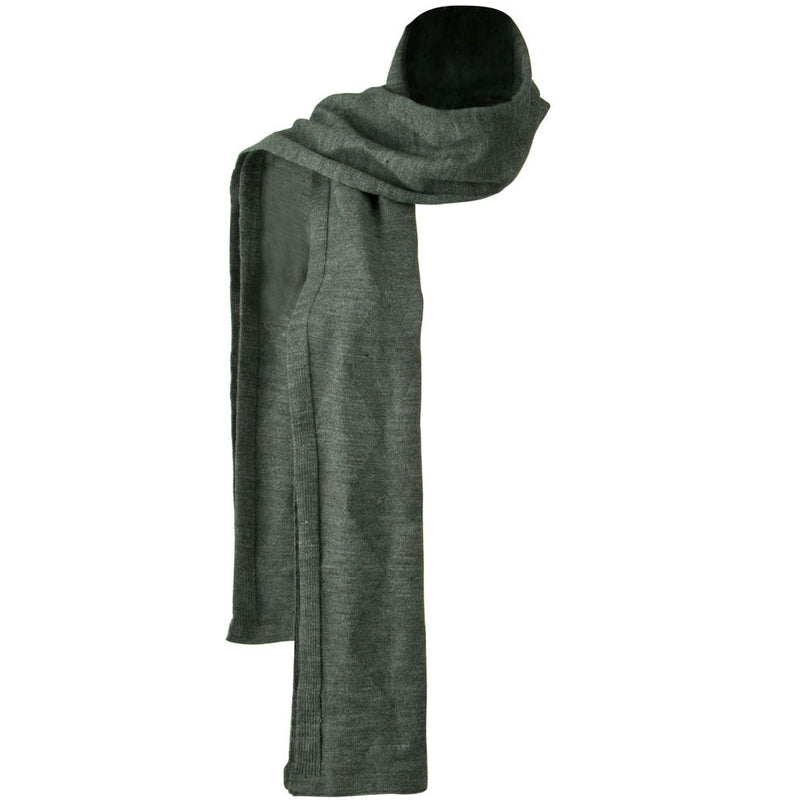 Flat Knit Solid Argyle Muffler