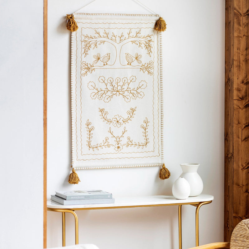 Hintersee Ivory Wall Hanging