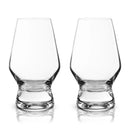 Raye Heavy Base Crystal Whiskey Tasting Glasses Set of 2 by Viski