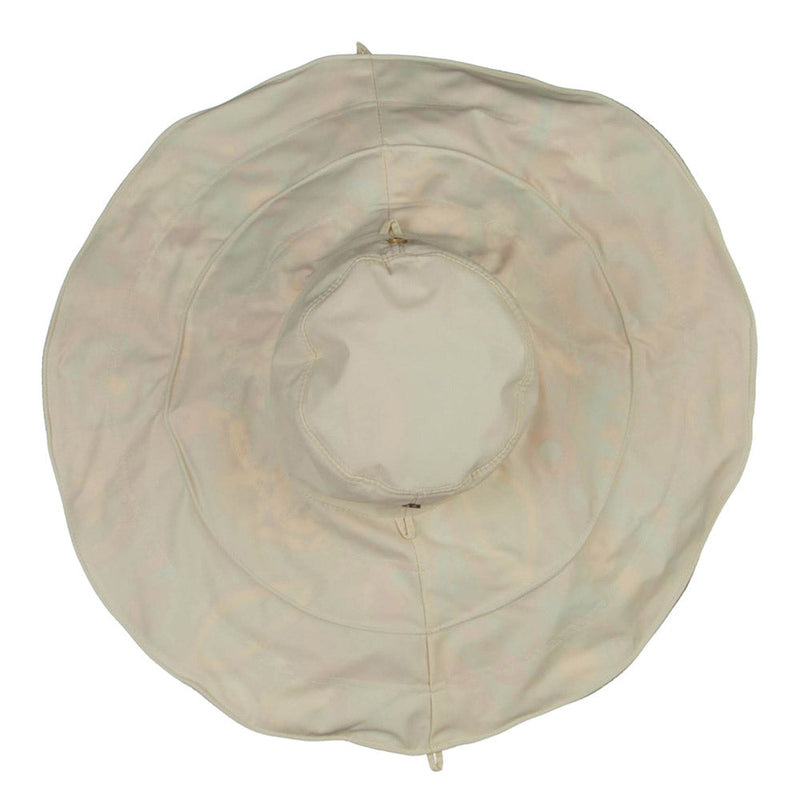 Floral Lining Crushable Wired Hat