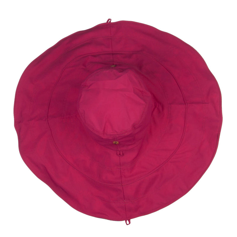 Floral Lining Crushable Wired Hat