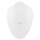 Flag It Marcasite and Silver Necklace