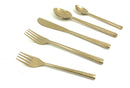 Vibhsa 20 Piece Gold Flatware Set, Service for 4-Shiny