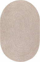 Cream Braided Faux Jute Rug