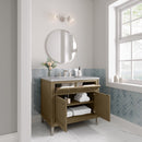 James Martin Chicago 36" Single Bathroom Vanity, Walnut Whisper