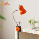 GobekUsa Adjustable LED Desk Lamp Red/Orange/Black E27 - Studio Bedside Reading Light